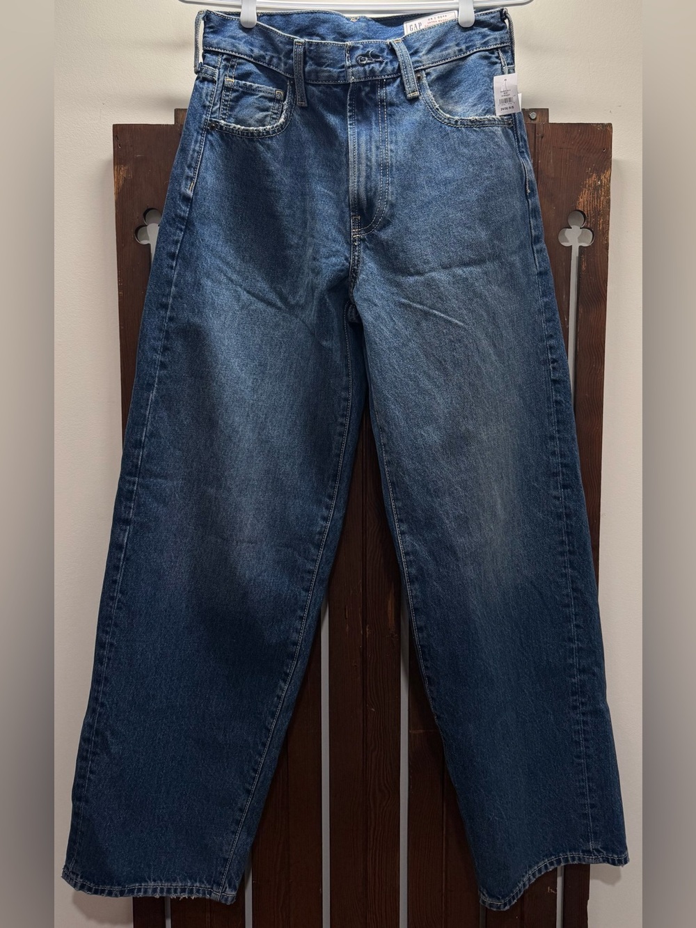 Hailey Bieber Extra Baggy Jeans- Light Indigo
